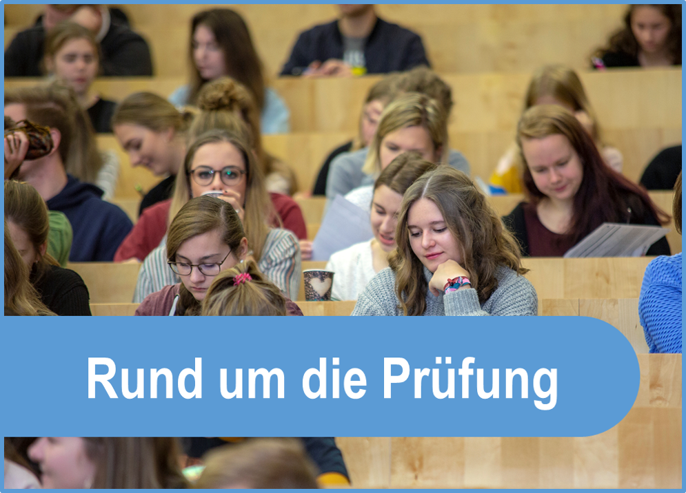 Rund um die Prüfung