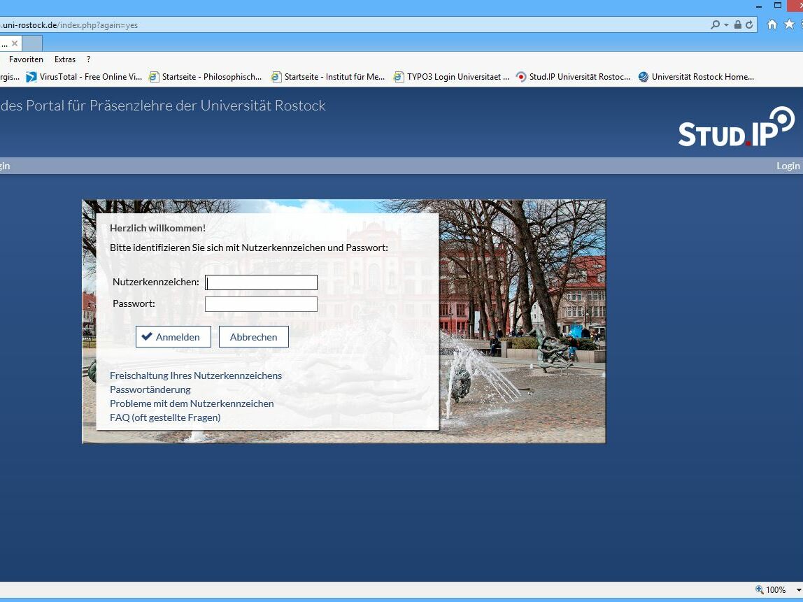 StudIP-Service für die Philosophische Fakultät