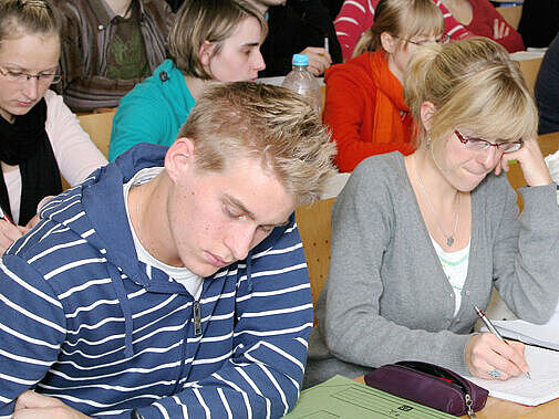 "Lehramt an Gymnasien" (teacher training for grammar schools)