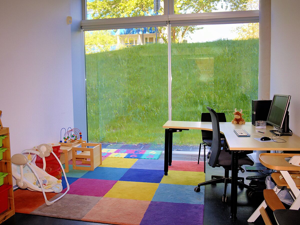 Kinder-, Eltern-, Spiel- und Studierzimmer